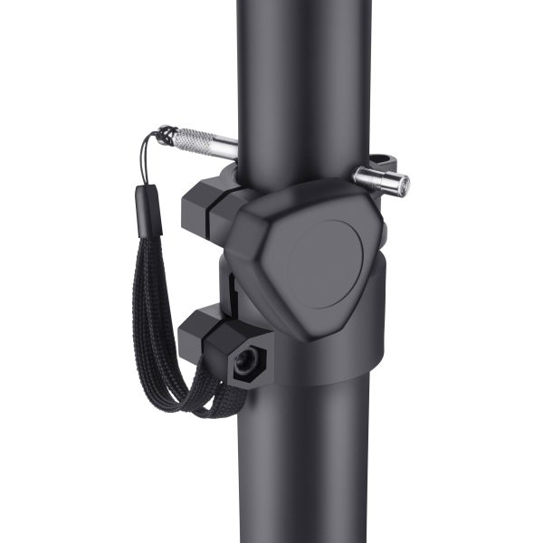 Steren BAF-145 soporte de altavoz Piso Acero Negro - Imagen 4