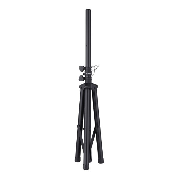 Steren BAF-145 soporte de altavoz Piso Acero Negro
