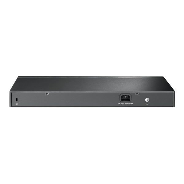 TP-Link JetStream TL-SG2428P dispositivo de redes Gestionado L2/L2+ Gigabit Ethernet (10/100/1000) Energía sobre Ethernet (PoE) 1U Negro - Imagen 3
