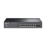 TP-Link JetStream TL-SG2210MP dispositivo de redes Gestionado L2/L2+ Gigabit Ethernet (10/100/1000) Energía sobre Ethernet (PoE) 1U Negro