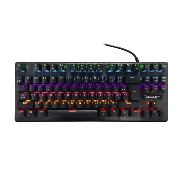 Ocelot Gaming OGMK02 teclado Juego USB QWERTY Español Negro - Imagen 2