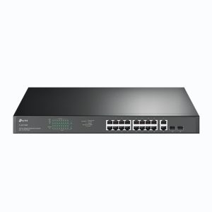 TP-Link TL-SG1218MP dispositivo de redes No administrado Gigabit Ethernet (10/100/1000) Energía sobre Ethernet (PoE) 1U Negro