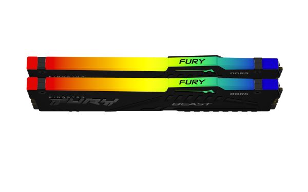 Kingston Technology FURY Beast RGB módulo de memoria 64 GB 2 x 32 GB DDR5 2600 MHz - Imagen 2