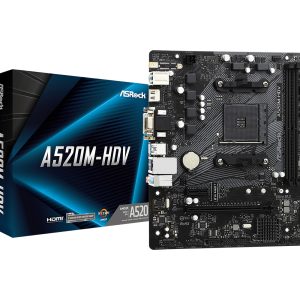 Asrock A520M-HDV Enchufe AM4 Micro ATX