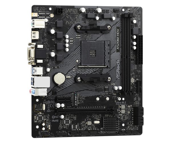 Asrock A520M-HDV Enchufe AM4 Micro ATX - Imagen 4