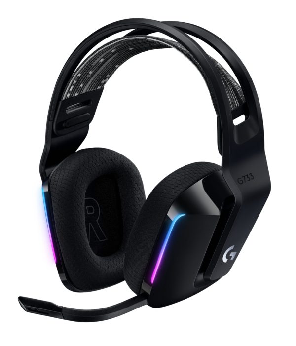 Logitech G G733 Wireless Headset Auriculares Inalámbrico Diadema Juego Bluetooth Negro - Imagen 4