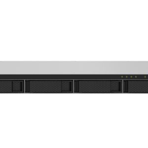 QNAP TS-432PXU NAS Bastidor (1U) Annapurna Labs AL324 2 GB DDR4 0 TB QNAP Turbo System Aluminio, Negro