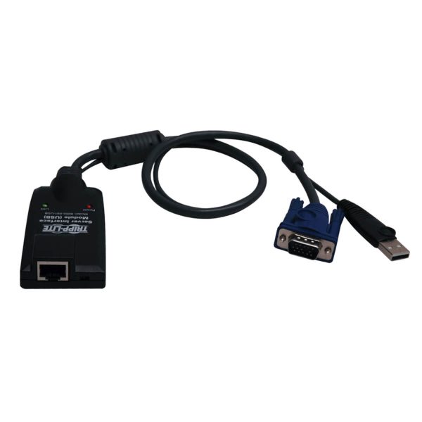 Tripp Lite B055-001-USB Accesorios de Multiplexor KVM - Unidad de Interfaz USB de Servidor para Multiplexores KVM NetDirector Cat5 serie B064 - Imagen 2