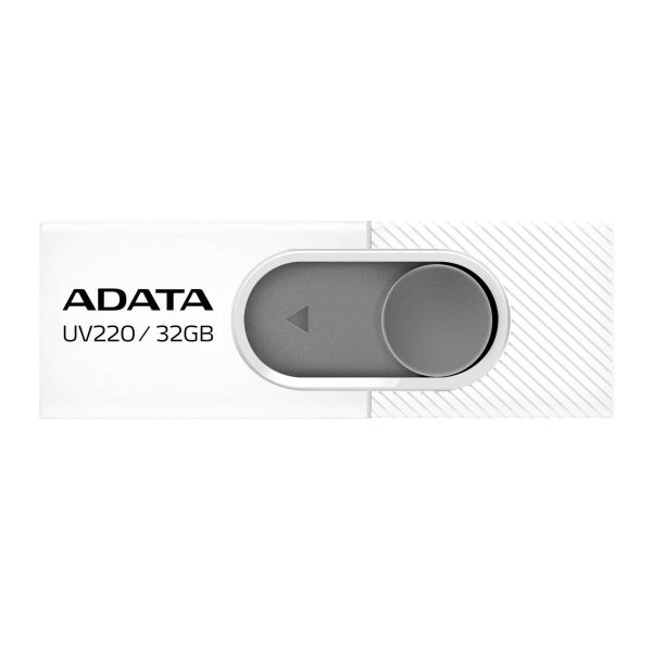 ADATA UV220 unidad flash USB 32 GB USB tipo A 2.0 Gris, Blanco - Imagen 2