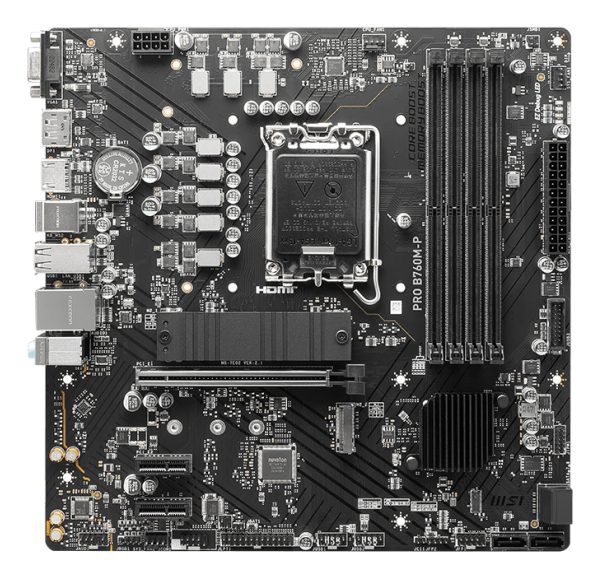 MSI PRO B760M-P placa base Intel B760 LGA 1700 micro ATX - Imagen 2