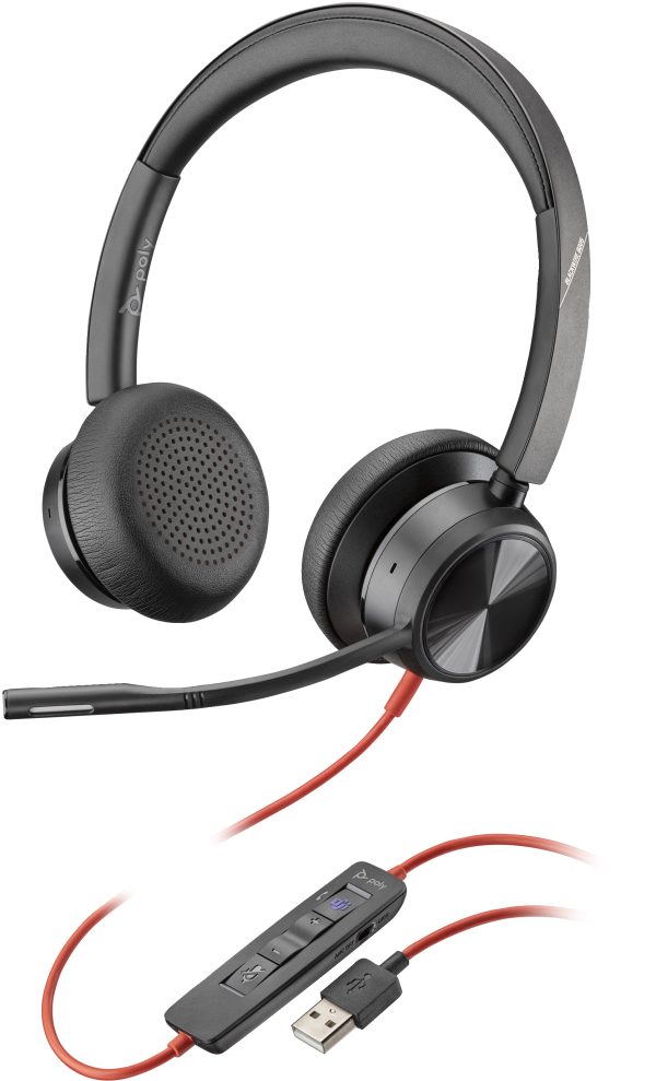 POLY Auriculares USB-A Blackwire 8225 con certificación de Microsoft Teams - Imagen 4