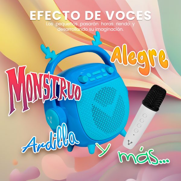 Vorago BSP-205-BL altavoz portátil o de fiesta Altavoz portátil estéreo Azul 10 W - Imagen 3