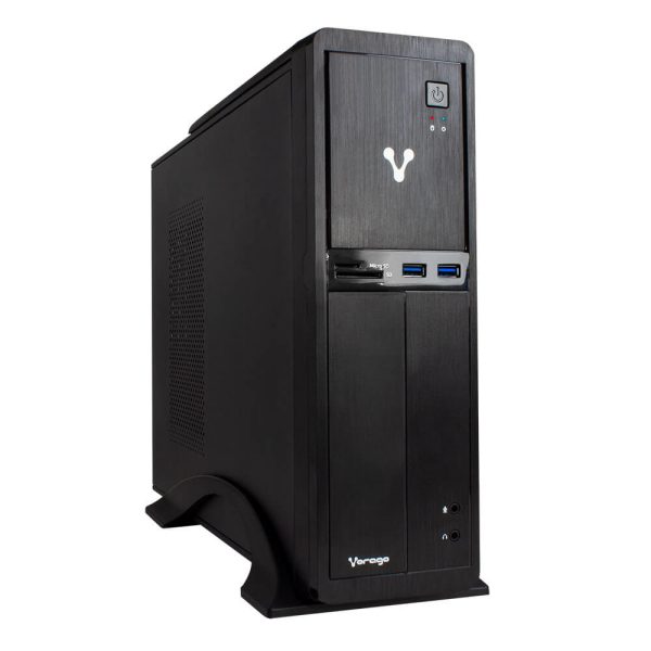 Vorago Slimbay 4 Intel® Core™ i5 i5-10400 8 GB DDR4-SDRAM 512 GB SSD Escritorio PC Negro - Imagen 2