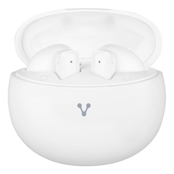 Vorago ESB-310-WH auricular y casco Auriculares True Wireless Stereo (TWS) Dentro de oído Llamadas/Música USB Tipo C Bluetooth Blanco