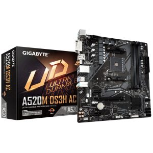 GIGABYTE A520M DS3H AC placa base AMD A520 Enchufe AM4 Micro ATX