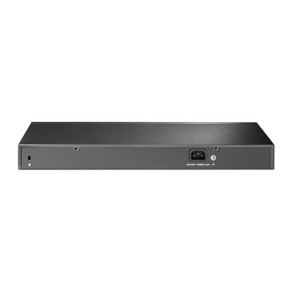 TP-Link TL-SG1428PE dispositivo de redes Gestionado L2 Gigabit Ethernet (10/100/1000) Energía sobre Ethernet (PoE) 1U Negro - Imagen 3