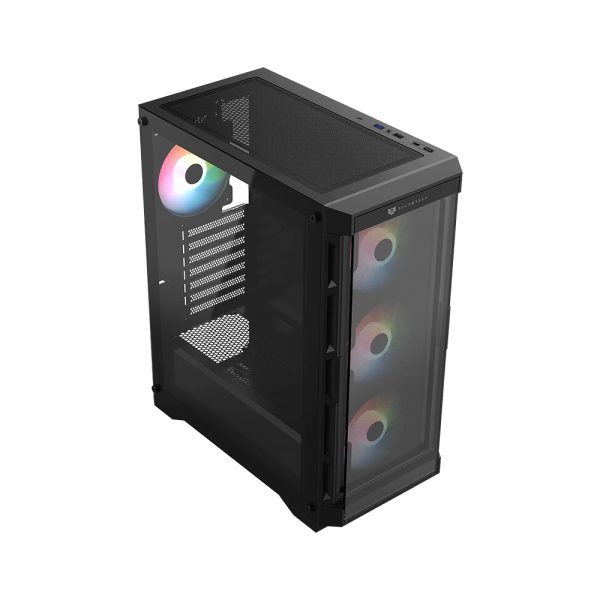 Balam Rush Carbono Twin Mate 5000 Midi Tower Negro - Imagen 3