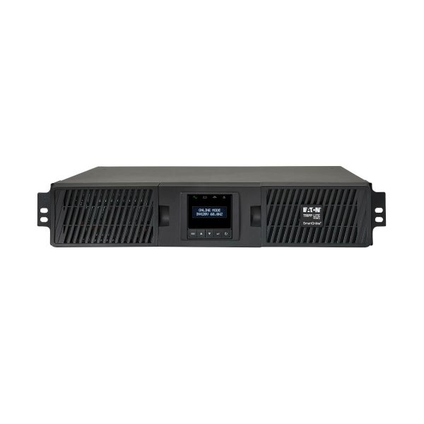 Tripp Lite SU1000RTXLCD2U UPS SmartOnline de Doble Conversión de 120V 1000VA 900W - 6 Tomacorrientes, Autonomía Extendida, Ranura para Tarjetas, LCD, USB, DB9, 2U - Imagen 3