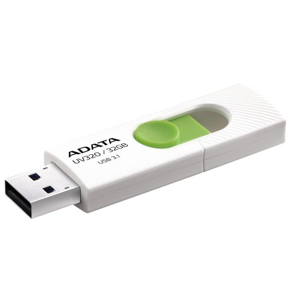 ADATA UV320 unidad flash USB 32 GB USB tipo A 3.2 Gen 1 (3.1 Gen 1) Verde, Blanco - Imagen 4