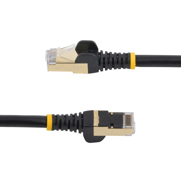 StarTech.com Cable de Red Ethernet Cat6a Blindado (STP) de 0.9m - Negro - Imagen 2
