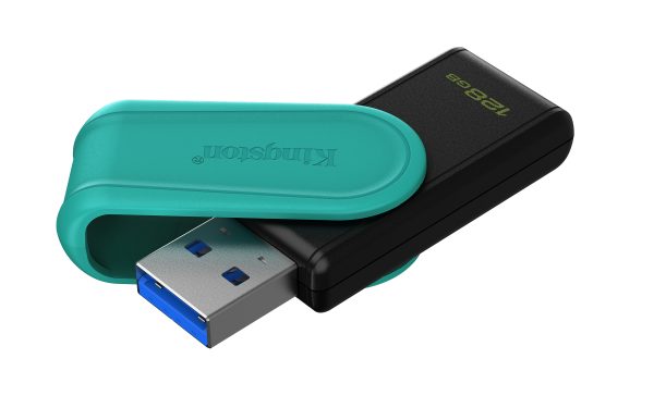 Kingston Technology DataTraveler Exodia S unidad flash USB 128 GB USB tipo A 3.2 Gen 1 (3.1 Gen 1) Negro, Turquesa - Imagen 2