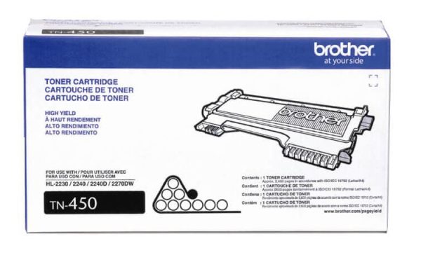 Brother TN-450 cartucho de tóner 1 pieza(s) Original Negro - Imagen 2