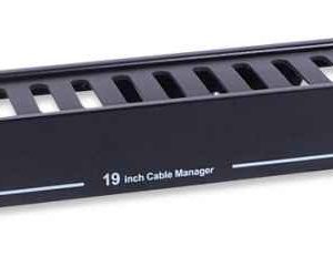 Intellinet Organizador Horizontal 19", 1U, (Metal)