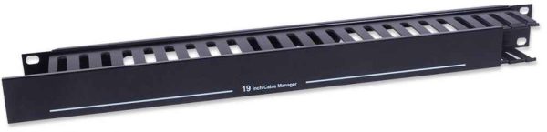 Intellinet Organizador Horizontal 19", 1U, (Metal)