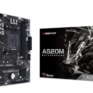 Biostar A520MH placa base AMD A520 Micro ATX