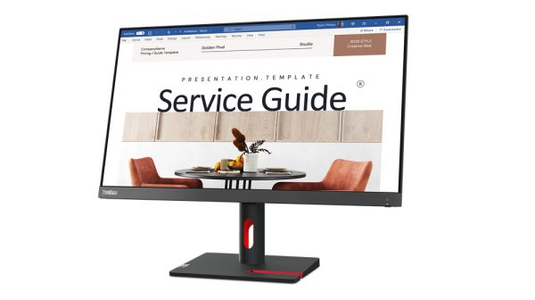 Lenovo ThinkVision S24i-30 LED display 60.5 cm (23.8") 1920 x 1080 Pixeles Full HD Negro - Imagen 2