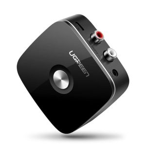 Ugreen 30445 transmisores de audio inalámbricos 3,5 mm 10 m Negro