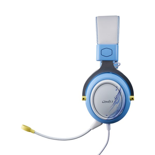 Cooler Master Gaming CH331 SF6 Chun-Li Auriculares Alámbrico Diadema Juego USB tipo A Azul, Blanco - Imagen 2