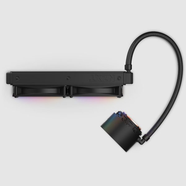 NZXT Kraken Elite 240 RGB Procesador Sistema de refrigeración líquida todo en uno 12 cm Negro 1 pieza(s) - Imagen 2