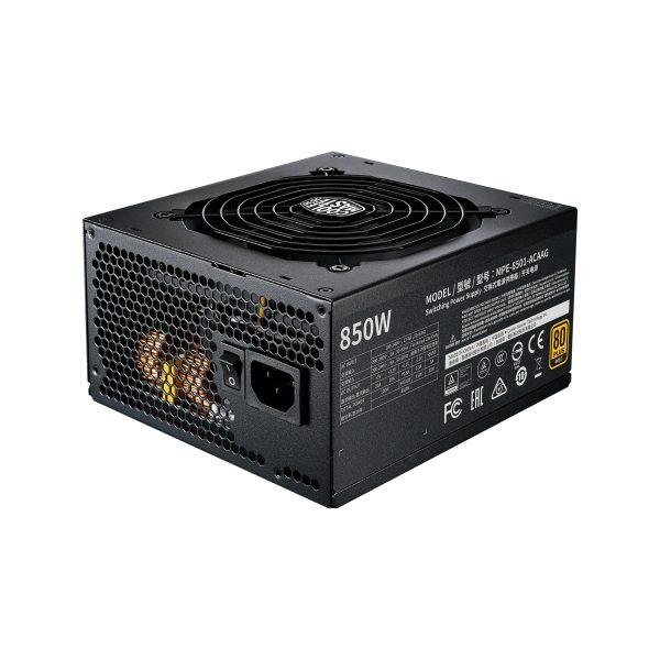 Cooler Master MWE Gold 850 - V2 Full Modular unidad de fuente de alimentación 850 W 24-pines ATX ATX Negro - Imagen 2