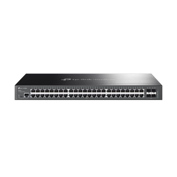 TP-Link Omada SG3452 dispositivo de redes Gestionado L2+ Gigabit Ethernet (10/100/1000) 1U Negro - Imagen 2