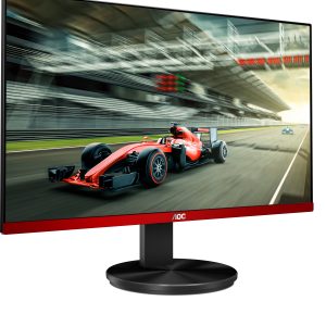 AOC G2490VX LED display 60.5 cm (23.8") 1920 x 1080 Pixeles Full HD Negro, Rojo