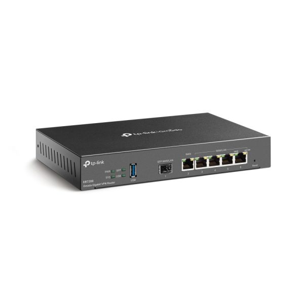 TP-Link Omada ER7206 enrutador Gigabit Ethernet Negro - Imagen 2