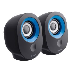 Steren BOC-068 altavoz Negro, Azul Alámbrico