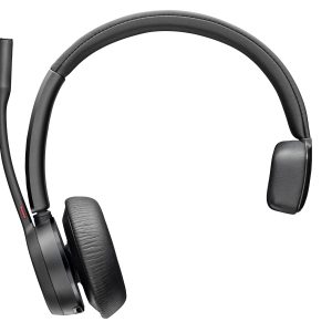 Poly Auriculares Voyager 4310 UC monaural + adaptador BT700 USB-A + base de carga