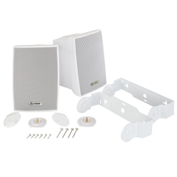 Steren SPK-1100BL altavoz De 2 vías Blanco - Imagen 4