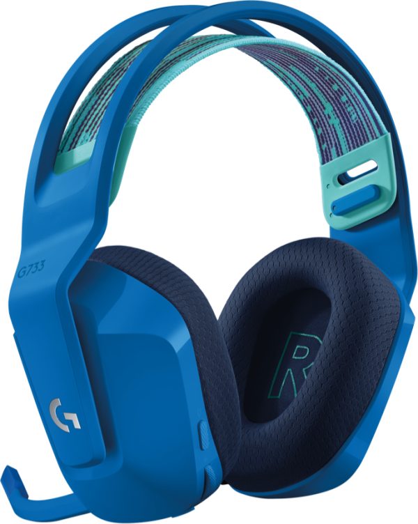 Logitech G G733 Wireless Headset Auriculares Inalámbrico Diadema Juego Azul - Imagen 3
