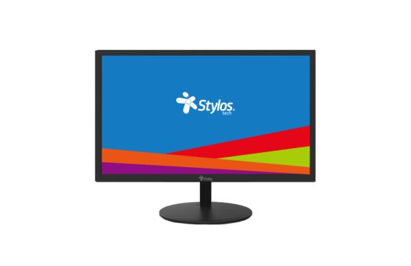 Stylos STPMOT1B monitor de computadora 47 cm (18.5") 1366 x 768 Pixeles HD Negro - Imagen 3