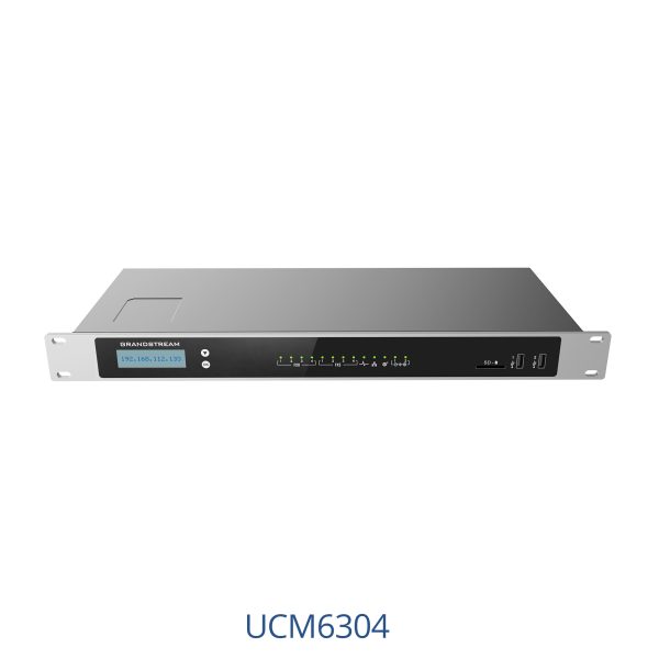 Grandstream Networks UCM6304 Sistema de centralita privada (PBX) 2000 usuario(s) IP Centrex (alojada/IP virtual) - Imagen 2