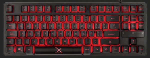 XZEAL XSATGA1B teclado Juego USB QWERTY Negro - Imagen 2