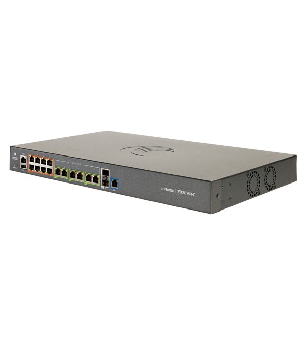 Cambium Networks cnMatrix EX2016M-P Gestionado L2/L3 Gigabit Ethernet (10/100/1000) Energía sobre Ethernet (PoE) 1U - Imagen 2