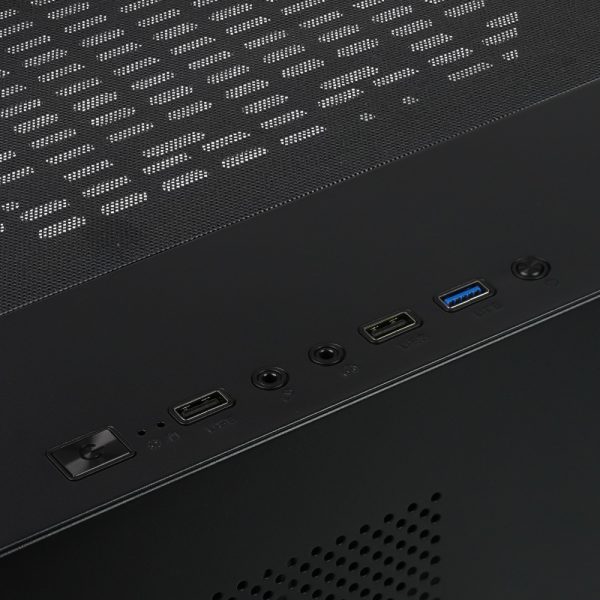 Game Factor CSG570 gabinete de computadora Midi Tower Negro - Imagen 4
