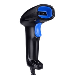Evotec EV-3001 lector de código barras Lector de código de barras manual 1D Laser Negro, Azul