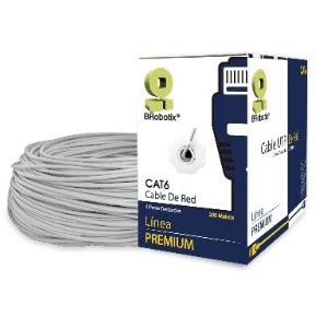 BRobotix 651190 cable de red Gris 200 m Cat6 U/UTP (UTP)