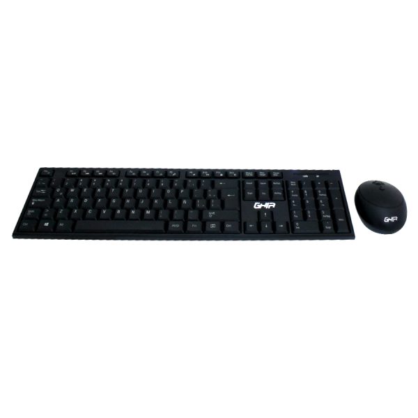 Ghia GT5000 teclado Ratón incluido Oficina RF inalámbrico QWERTY Español Negro - Imagen 3