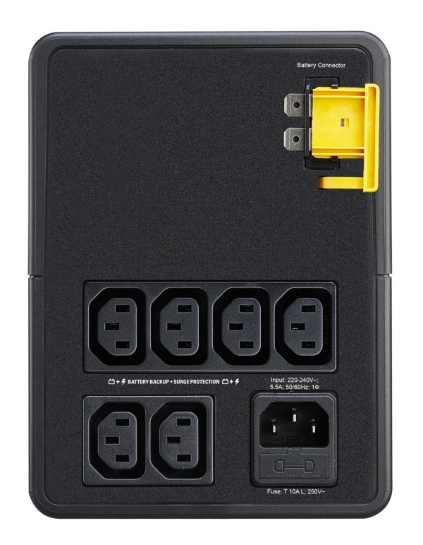APC Easy UPS sistema de alimentación ininterrumpida (UPS) Línea interactiva 1.2 kVA 650 W 6 salidas AC - Imagen 2